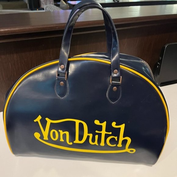 Vintage VonDutch Bowling Travel Bag - Picture 1 of 1